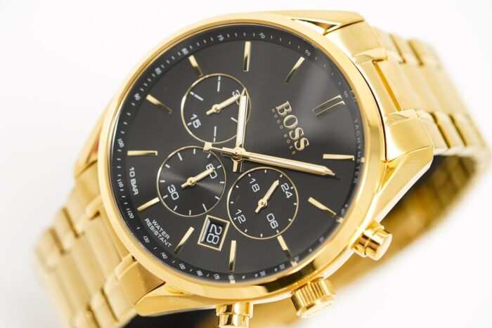 Hugo Boss Men's Watch Champion Yellow Gold - HB1513848 - Image 4